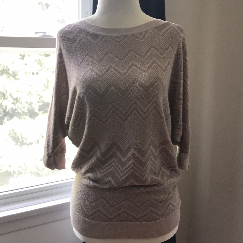 Express zig zag patterned sweater